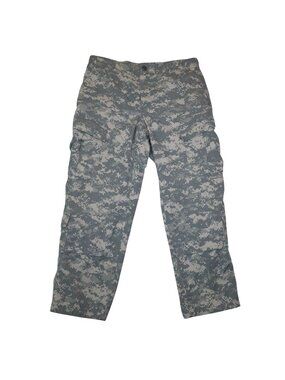 US Military ACU Digital Camo Tactical Pants Medium Short Ripstop Fabric Cargo